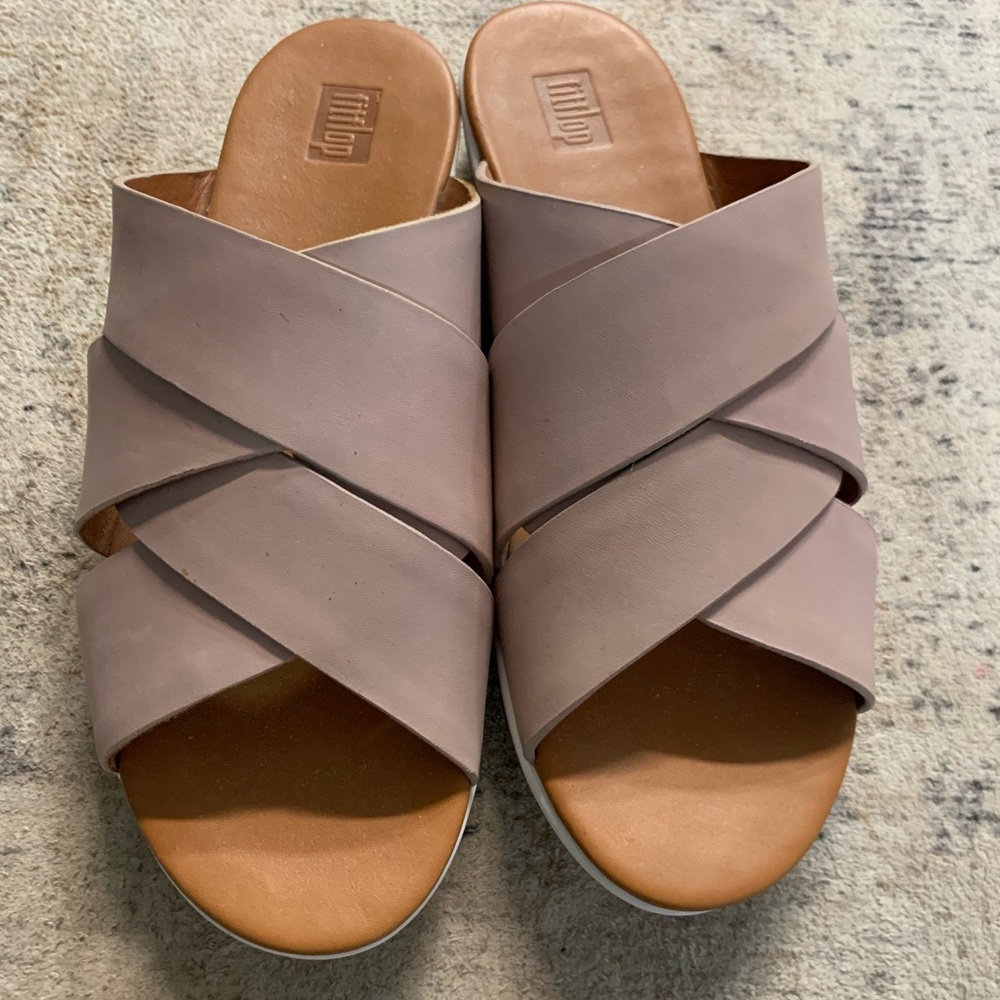FitFlop Women's Annah Nova Weave Slide Sandal